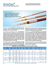 Times Microwave Systems SF-142B Coaxial Cable 100Ft