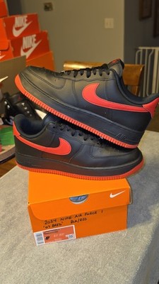 Nike Air Force 1 Low '07 Vamps' Blk/red Size 10.5 Men