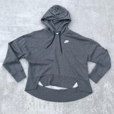 Nike Women's Sportswear Club French Terry Hoodie Sweatshirt Pullover Size S Gym