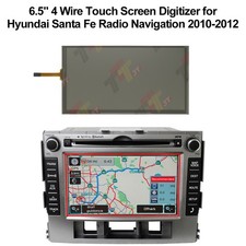 6,5" 4-Draht-Touchscreen-Digitizer für Hyundai Santa Fe Radio-Navigation