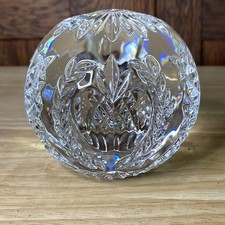 Vtg Waterford Crystal Times Square 2001 Hope ...
