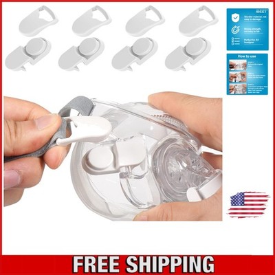 4PCS Durable Quick-Release Headgear Clips for AV Headgear - Comfort & Easy Use