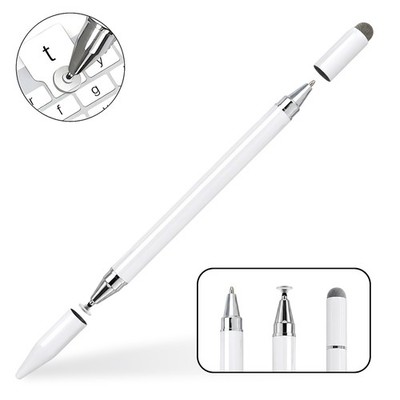 3-in-1 Universal Stylus Pen for All Touch Screens for iPad iPhone Android Tablet