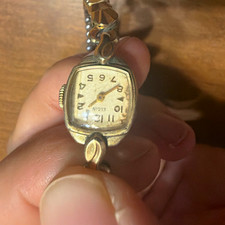Elgin Vintage 10k R.G.P Women’s Manual Mechanical Gold Bracelet Watch