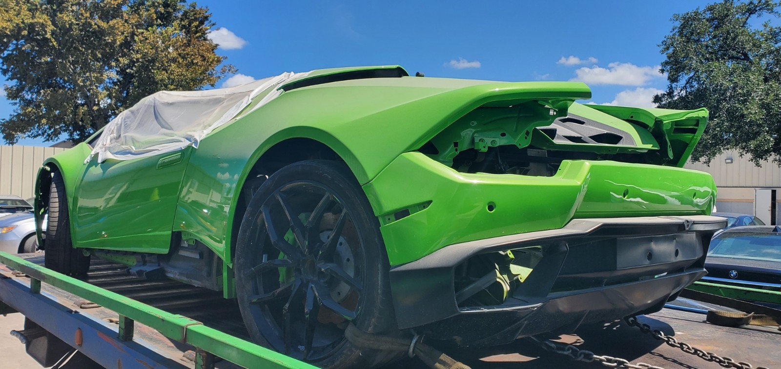 2017 LAMBORGHINI HURACAN LEFT DRIVER SIDE HEADLIGHT COMPLETE 7,253 MILES