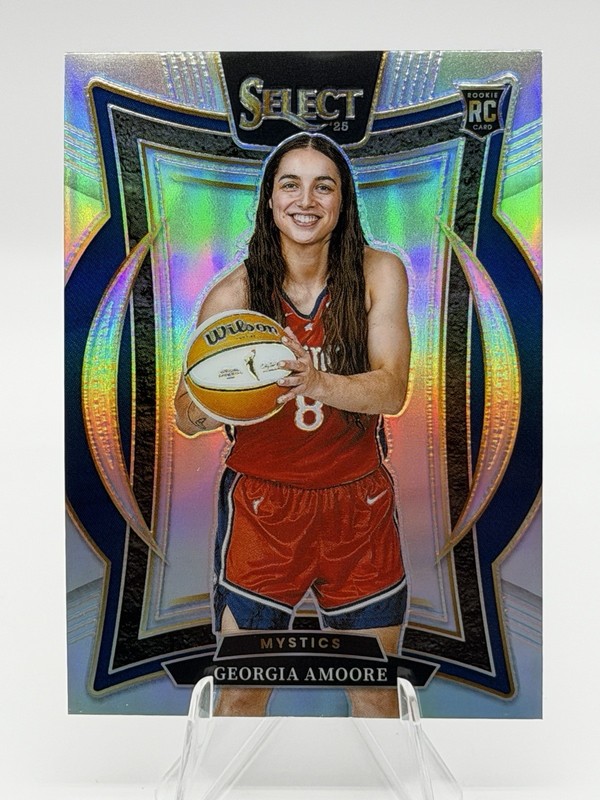 2025 Select WNBA - Georgia Amoore Silver Prizm Rookie - Concourse #96 (RC)