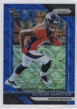 2018 Panini Prizm Rookie Blue Scope Prizm 5/99 DaeSean Hamilton #232 0b3