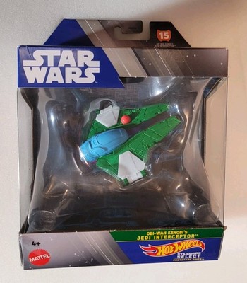 Hot Wheels Star Wars Starships PROTOTYPE Obi-Wan Kenobi Jedi Interceptor CHASE 