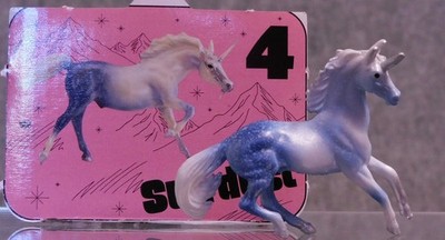Breyer * Stardust Unicorn * 75th Advent Calendar Firebird Mini Whinnies Horse