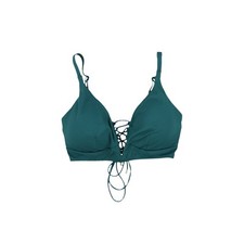 Coco Reef Women's Swim Top Astra Plunge-Neckline Jasper New