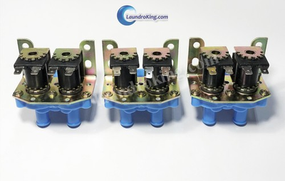 #ad 9379 183 001 3 PIECES QUALITY INLET WATER VALVE 2 WAY 110V FOR DEXTER $34.95