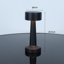 3 Color Led Table Lamp White Desk Vintage Lamps Nordic Touch Dimmable Bar Lights