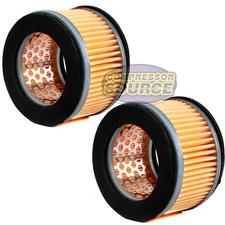 2 Puma Air Compressor Intake Filters 5 Hp to 7 1/2 HP Models Pack Part # 2142002