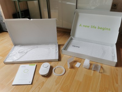 BM-03 Atmungsmonitor für Babies mit 2 Sensormatten
