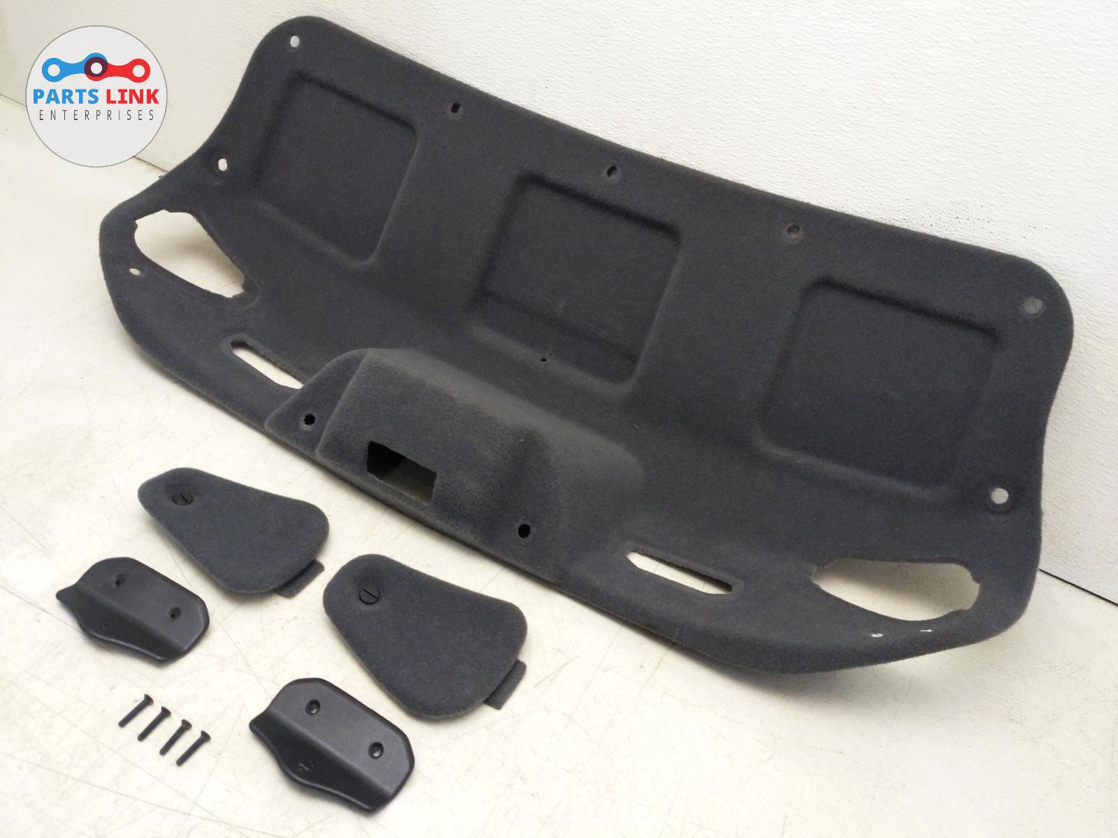 2007-19 MASERATI GRANTURISMO REAR TRUNK LID TRIM CARPET PANEL COVER GRAY M145
