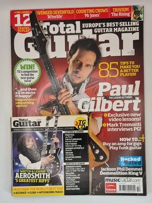 Total Guitar Magazine October 2008 180 Paul Gilbert Counting Crows (5 Of 5)