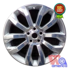 Wheel Rim Land Rover LR4 20 2016 LR058061 Polished OEM Factory OE 72276