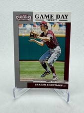 2019 Panini Contenders Draft Picks Collegiate #5 Braden Shewmake Game Day Ticket