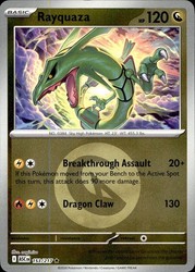 Rayquaza (Energy Symbol Pattern) 153/217 Ascended Heroes Reverse Holo Rare