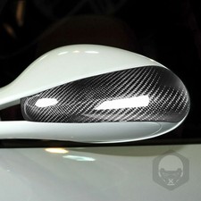 Real Carbon Fiber Wing Mirror Cover Caps Trim Fit For Porsche 911 997 2005-2009 Real Carbon Fiber Wing Mirror Cover Caps Trim Fit For Porsche 911 997 2005-2009