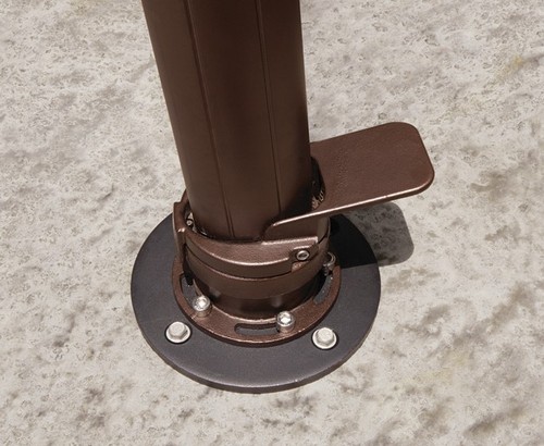 Used Treasure Garden AMK-C22 Concrete Mount Kit for Cantilever Umbrellas