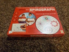 Vintage 1967 Kenner Spirograph 401 Creative Drawing Set w/ Manual