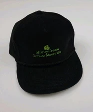 Vintage Shanty Creek Schuss Mountain Ski Corduroy Hat Michigan 80s Winter Sport 