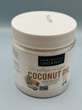 Viva Naturals Organic Extra-Virgin Coconut Oil Cold Pressed Unrefined 16oz 473m