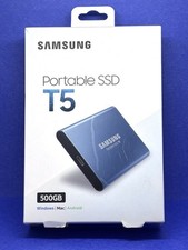 Samsung T5 500 GB USB 3.1 Gen 2 External Portable SSD Drive Windows Mac Android