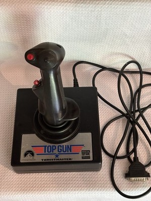 Vintage 1998 Paramount Top Gun Thrustmaster Official Top Gun Joystick (Untested)