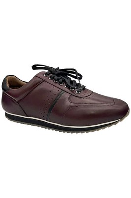 Thomas & Vine Men's Fenway Low Top Sneaker Bordeaux