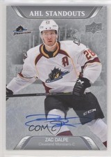 2020-21 Upper Deck AHL Standouts Auto Zac Dalpe #224 Auto 7l6
