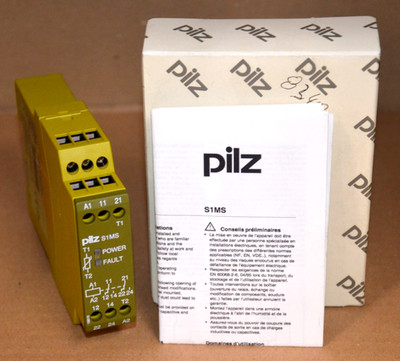 PILZ  S1MS 110VAC 2c/o Sicherheitsschaltgerät 839740 Neu/unbenutzt