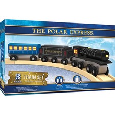 Magnetic Wooden Train Set