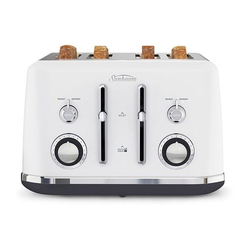 Sunbeam White TA2740W Toaster & KE2700W Kettle Bundle - Picture 3 of 4
