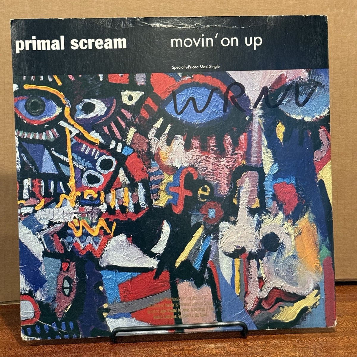 ■PRIMAL SCREAM 　7inch vinyl 限定サイン入り Primal Scream - Come Ahead