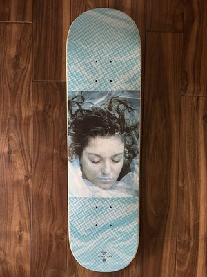 Laura Palmer -Twin Peaks- Wrapped in Plastic- Habitat Skateboard Deck -RARE Blue