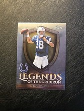 2025 Topps Chrome Football Peyton Manning Legends Of The Gridiron Insert #LOG-10