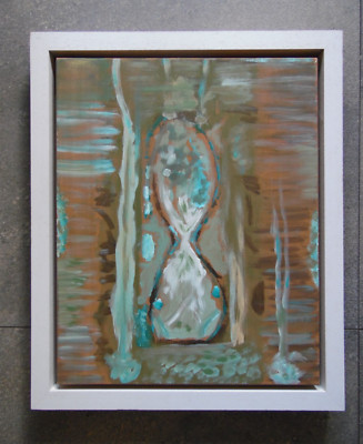 As Time Goes By. Peter Eden Original Modern Acryl Abstrakt