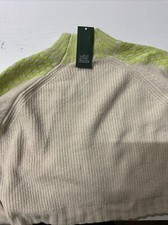     Women's Wild Fable Mock Turtleneck Boxy Pullover Sweater Off-White Size XS