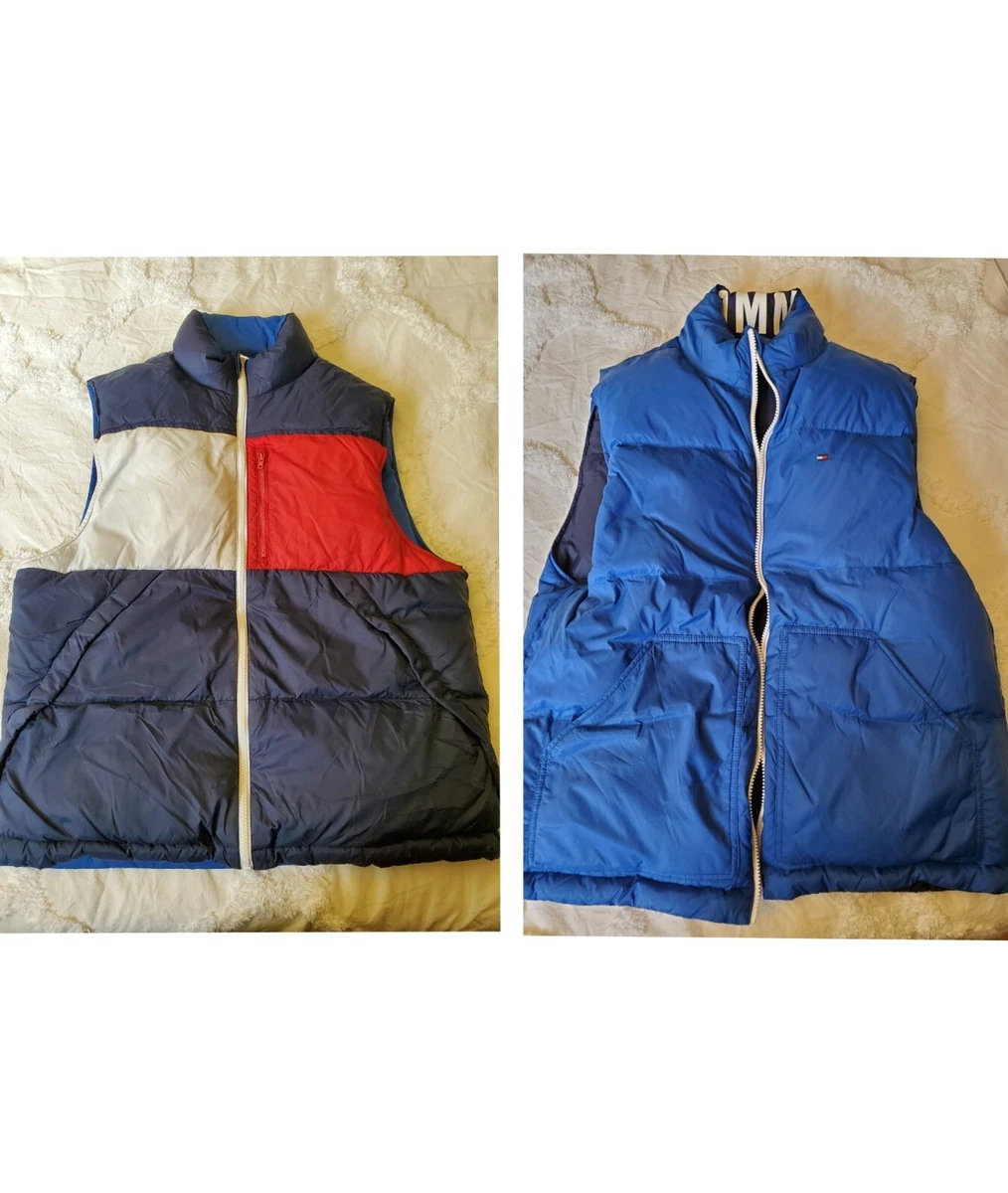 Tommy hilfiger reversible puffer vest new arrivals