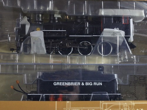 Greenbrier Big Run 32 Baldwin 4-6-0 Dampflok Steel Cab Spectrum On30 28906 | Zustand: Used