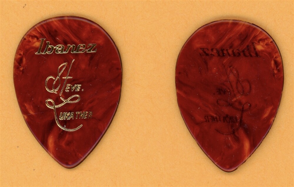 TOTO Steve Lukather Vintage Guitar Pick - 1982 Toto IV Tour - 1st Custom