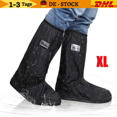 Wasserdicht Regenschutz Schuh Überzieher Überschuhe Fahrrad Schuhe Rutschfest!