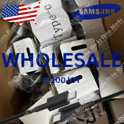 Wholesale Bulk Lot PD USB-C To USB-C Cable Fast Charger Cord For Samsung Galaxy