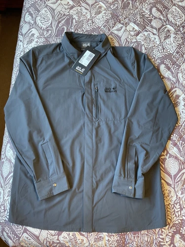 JACK WOLFSKIN HILLTOP TRAIL SHIRT SIZE MEDIUM