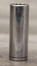 Blue Point 3/8" Drive 12 Point Deep SAE Chrome Socket BLPL3858 5/8"