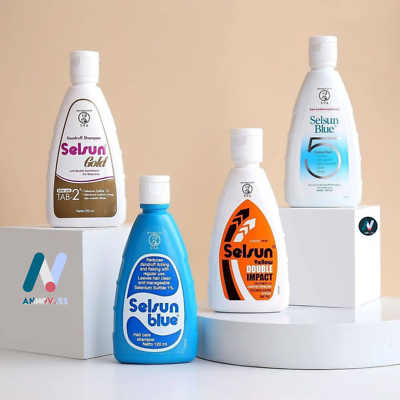 SELSUN Gold Anti-Dandruff Moderate Level Shampoo Double