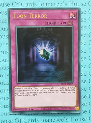 Toon Terror BLCR-EN069 Ultra Rare Yu-Gi-Oh Card 1st Edition New NM/LP