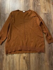 Macys- Size XL -Woman-Color Brown Clay -Pullover Sweater/jumper